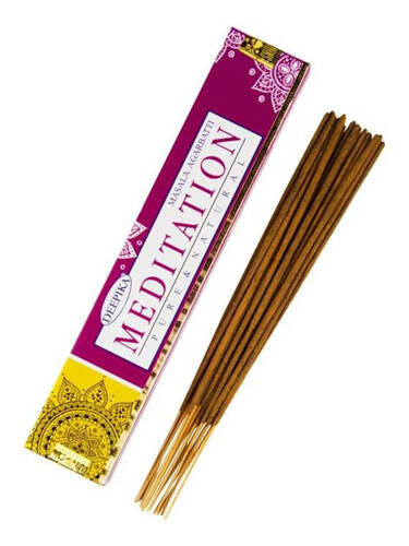 Deepika Masala Agarbatti - Pure & Natural Incense Tütsü Çubukları-Meditation