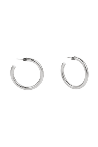 Daley Silver Hoops