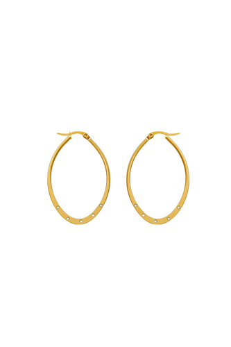 Golden Orbit Küpe