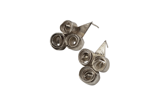 Thorny Wild Roses Trio Earrings