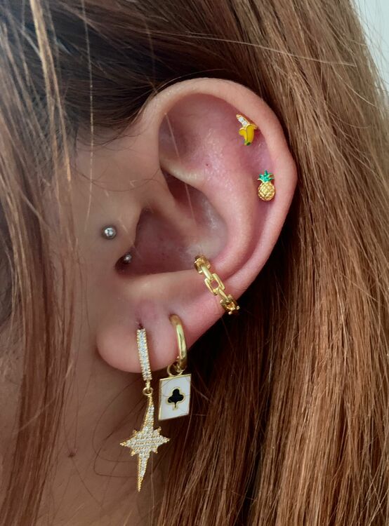 Piercing Ve Ear cuff BV Jewelry